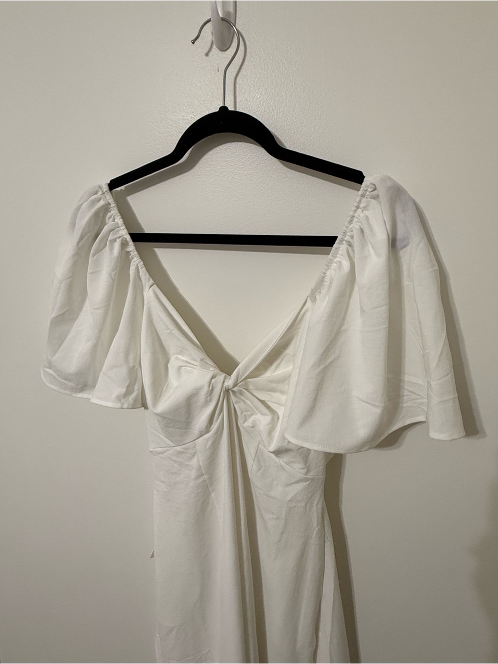 Baltic Born White Tie Back Dress